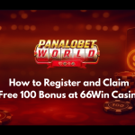 How to Register and Claim Free 100 Bonus at 66Win Casino